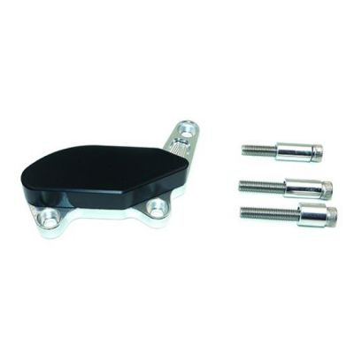 CNC padáky motoru - černé pro Multistrada 1200 10-13 levá